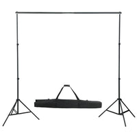 Kit Studio Fotografico con Luci Ombrelli Fondale e Riflettore 3067073