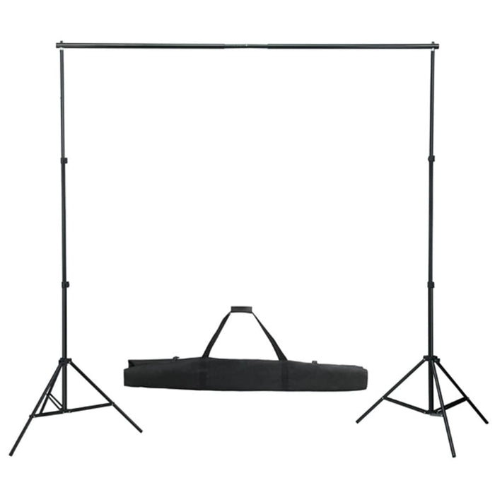 Kit Studio Fotografico con Luci Ombrelli Fondale e Riflettore 3067091