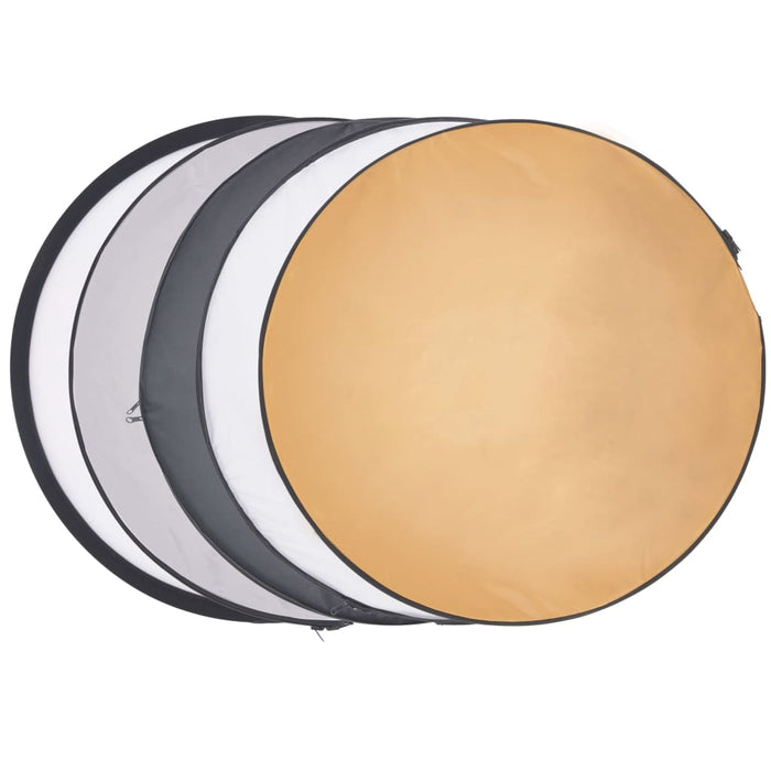 Kit professionale per studio fotografico Softbox 5 fondali e riflettore 02_0001515