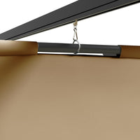 Gazebo 4x3 m Grigio Talpa 3067230