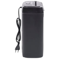 Distruggidocumenti per 6 Fogli Taglio a Strisce Nero