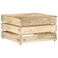 Tavoli da Giardino su Pallet 2 pz in Pino Impregnato cod mxl 78187