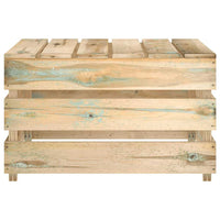 Tavoli da Giardino su Pallet 2 pz in Pino Impregnato cod mxl 78187