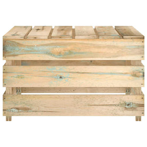 Tavoli da Giardino su Pallet 2 pz in Pino Impregnato 316203