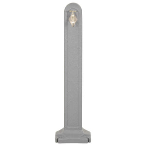 Cisterna da Giardino e Rubinetto Grigio Chiaro Effetto Pietra 316183