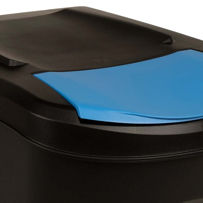 Cestini per Rifiuti Impilabili 3 pz Antracite 75 L  cod mxl 49717