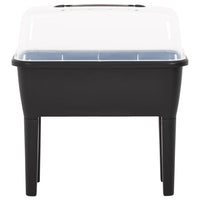 Fioriera Rialzata-Vaso da Esterno-Fioriera Elevata 77x38,7x82 cm in PP