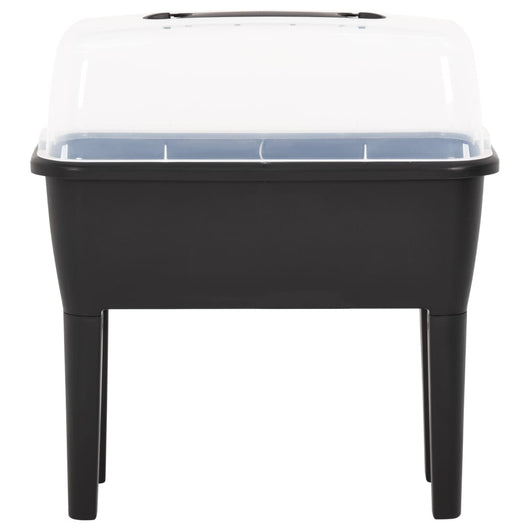 Fioriera Rialzata-Vaso da Esterno-Fioriera Elevata 77x38,7x82 cm in PP