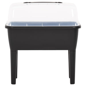 Fioriera Rialzata-Vaso da Esterno-Fioriera Elevata 77x38,7x82 cm in PP