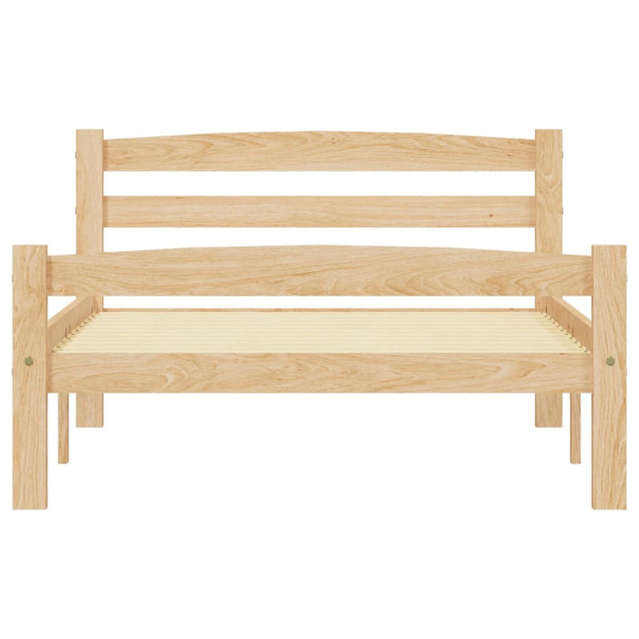 Giroletto senza Materasso 90x200 cm in Legno Massello di Pino 322061