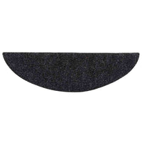 Tappetini Adesivi per Scale 10pz 56x17x3 cm Neri Agugliati cod mxl 76540