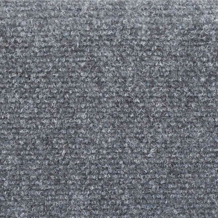 Tappetini per Scale Adesivi 5 pz 56x17x3 cm Grigio Chiaro 149680