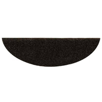 Tappetini per Scale 5 pz Marrone Scuro 56x17x3 cm Agugliati cod mxl 65586