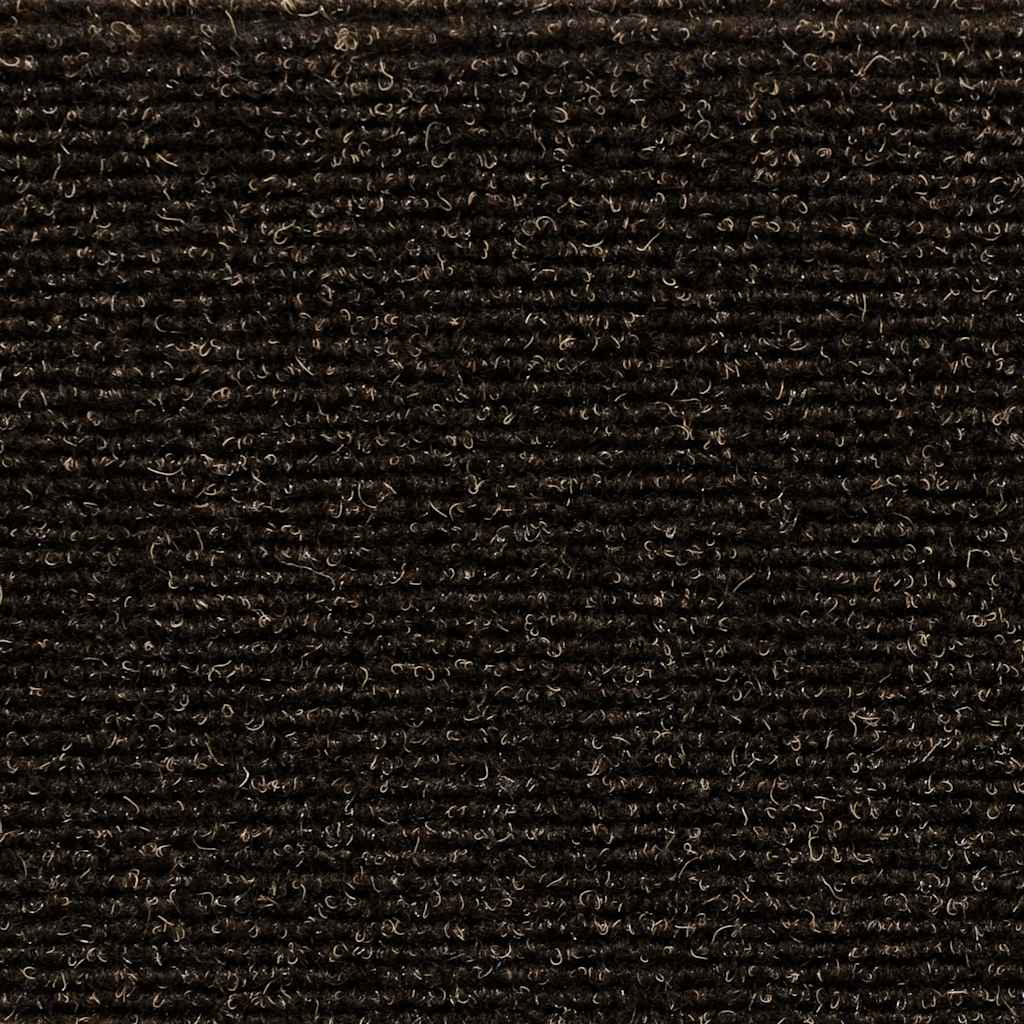 Tappetini per Scale 5 pz Marrone Scuro 56x17x3 cm Agugliati cod mxl 65586