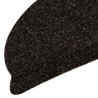 Tappetini per Scale 5 pz Marrone Scuro 56x17x3 cm Agugliati 149686