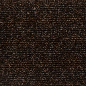 Tappetini Adesivi per Scale 10 pz Marroni 56x17x3 cm Agugliati 149689