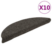 Tappetini per Scale 10 pz Marrone Chiaro 56x17x3 cm Agugliati cod mxl 77130