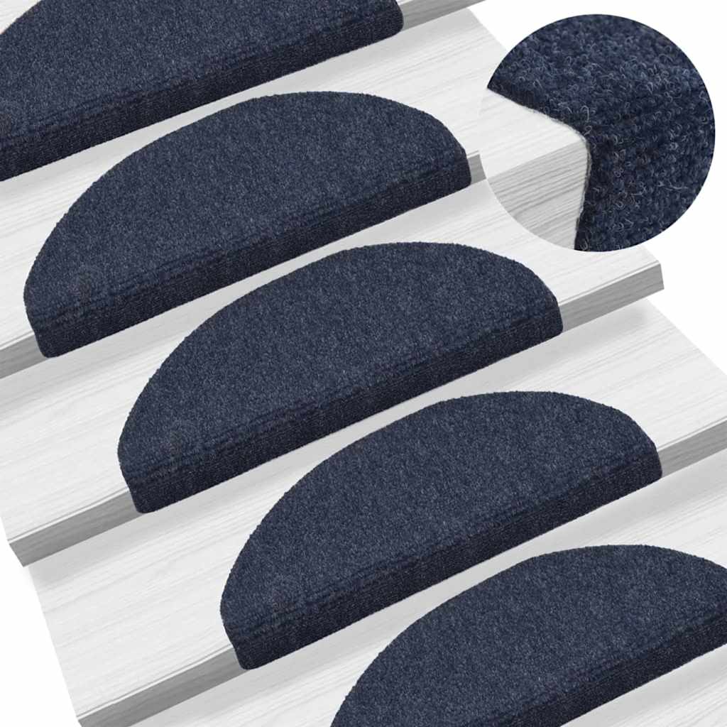 Tappetini Adesivi per Scale 5 pz Blu 65x21x4 cm Agugliati cod mxl 69372