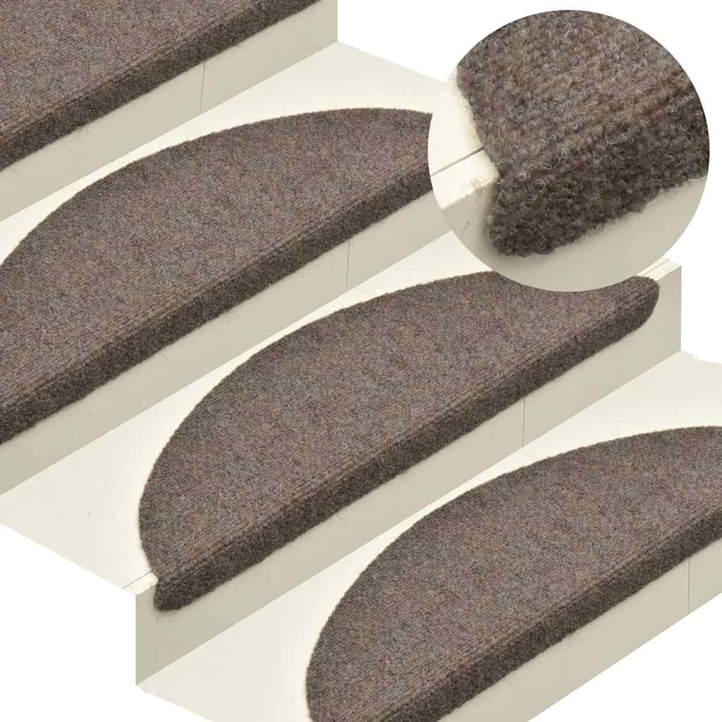 Tappetini Adesivi per Scale 5 pz Crema 65x21x4 cm Agugliati cod mxl 65036