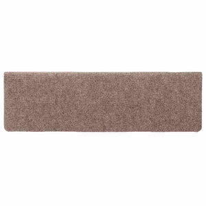 Tappetini per Scale 5 pz Marroni 65x25 cm Tessuto Agugliato  cod mxl 59141