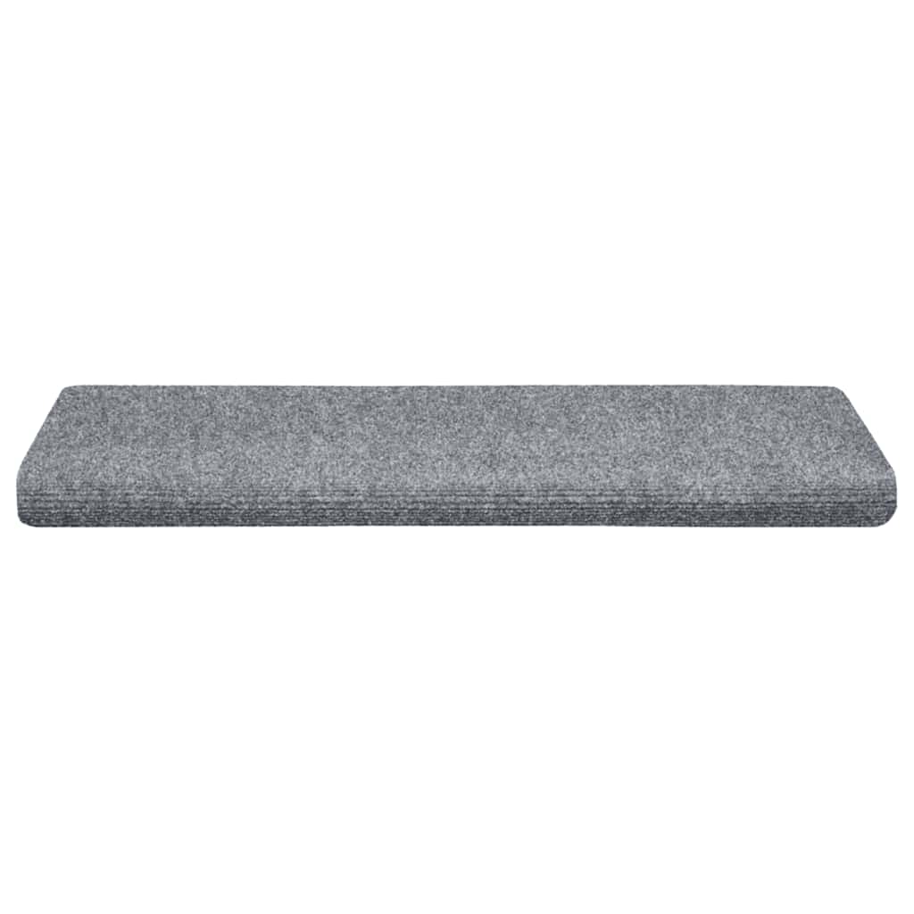 Tappetini per Scale Agugliati 5 pz 65x25 cm Grigio Chiaro cod mxl 78267