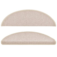 Tappetini per scale 10 pz 56x17x3 cm Talpa Semicircolari 149747