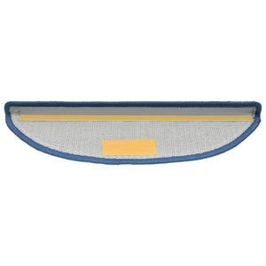 Tappetini per Scale 10 pz 56x17x3 cm Blu