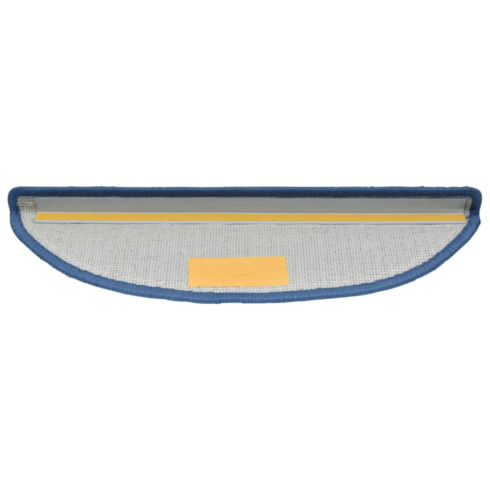 Tappetini per Scale 10 pz 56x17x3 cm Blu