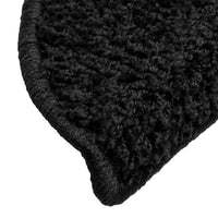 Tappetini per Scale 10 pz 56x20 cm Nero cod mxl 77594