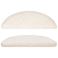 Tappetini per Scale 10 pz 56x17x3 cm Bianchi