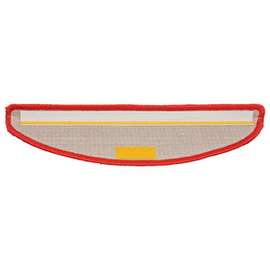 Tappetini per Scale 10 pz 56x20 cm Rosso cod mxl 56081