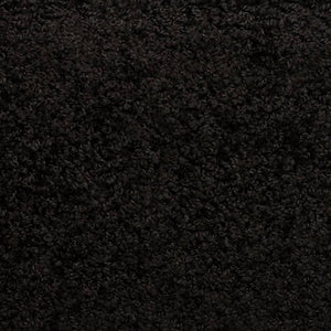 Tappetini per scale 10 pz 65x21x4 cm Nero Bordo rettangolare 149817