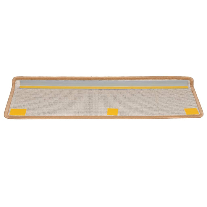 Tappetini per Scale 10 pz 65x25 cm Beige cod mxl 63197