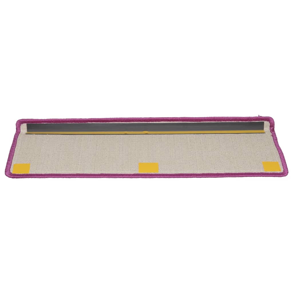 Tappetini per Scale 10 pz 65x25 cm Viola cod mxl 67238