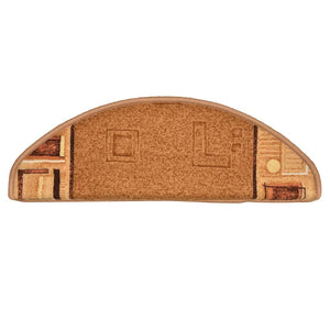 Tappetini per Scale Autoadesivi 10 pz 65x21x4 cm Beige 149833