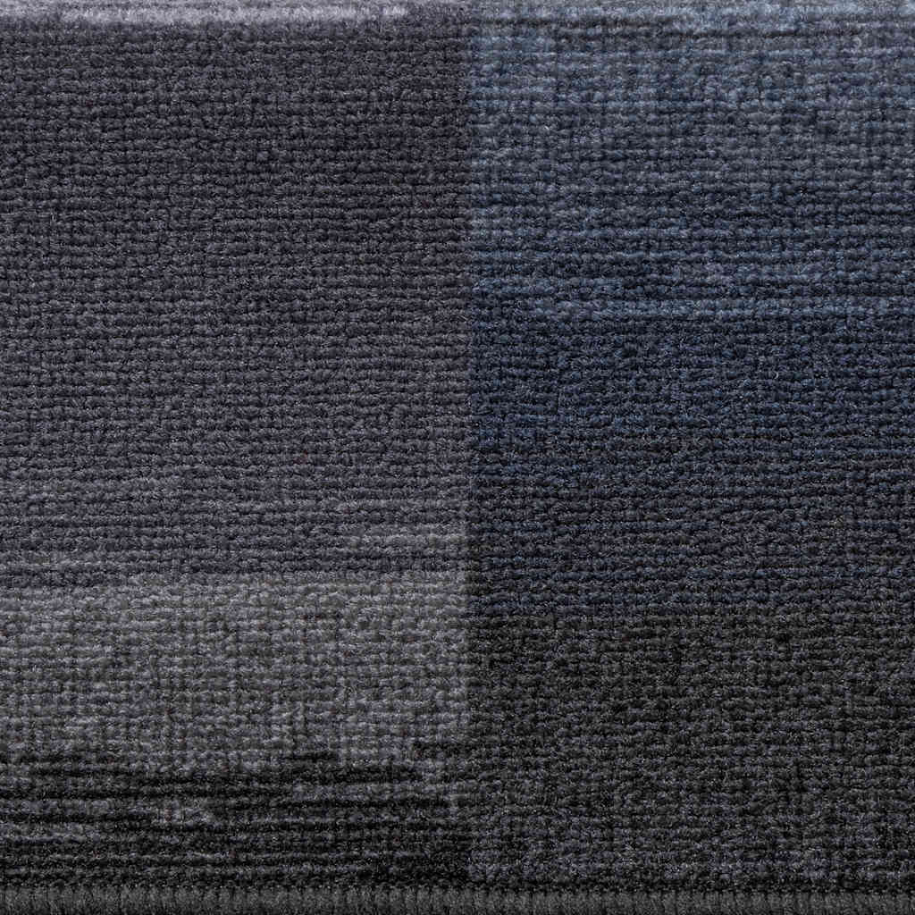 Tappetini per Scale Autoadesivi 10 pz 65x21x4 cm Nero e Grigio 149843