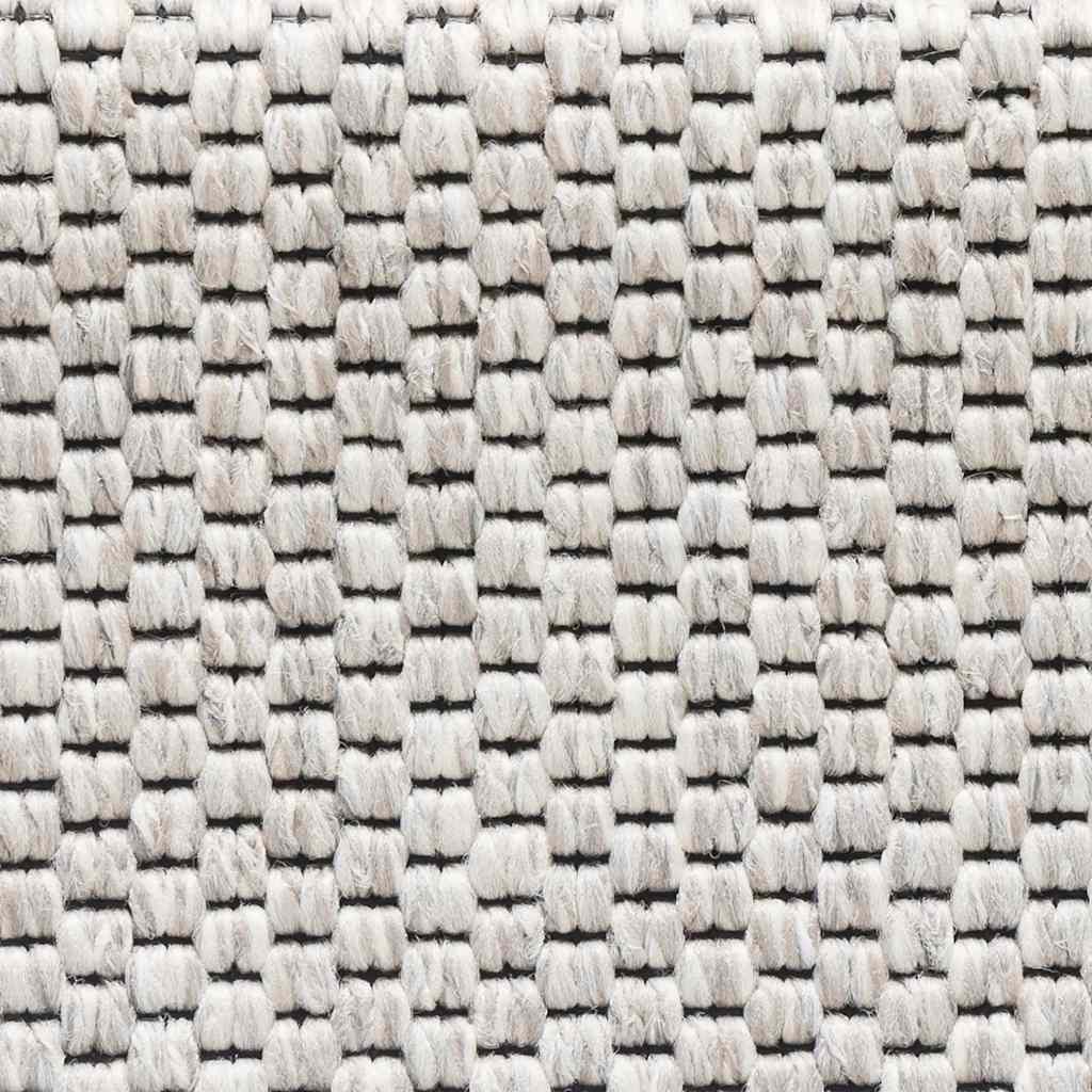 Tappeti Adesivi Scale Aspetto Sisal 15 pz 56x17x3 cm Platino 326858