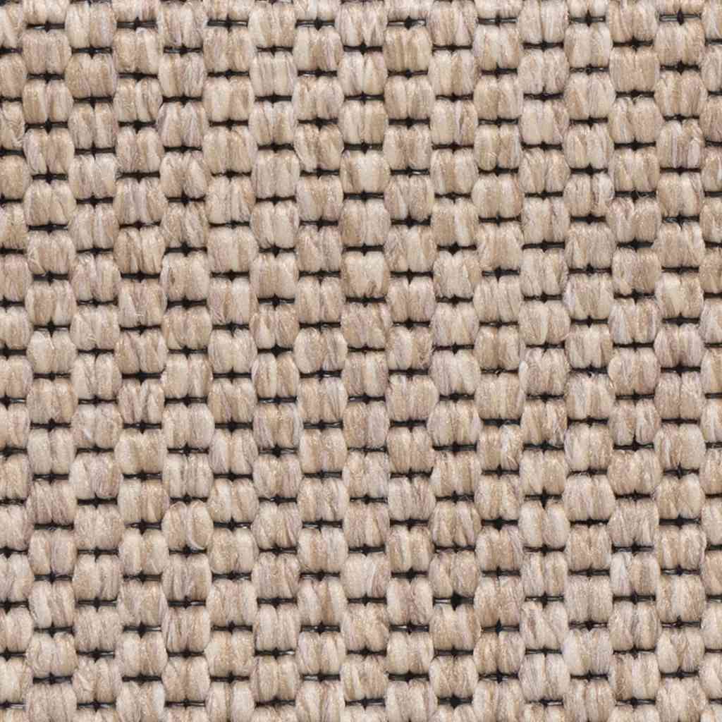 Tappeti Adesivi Scale Aspetto Sisal 15pz 56x17x3cm Beige Chiaro 326868