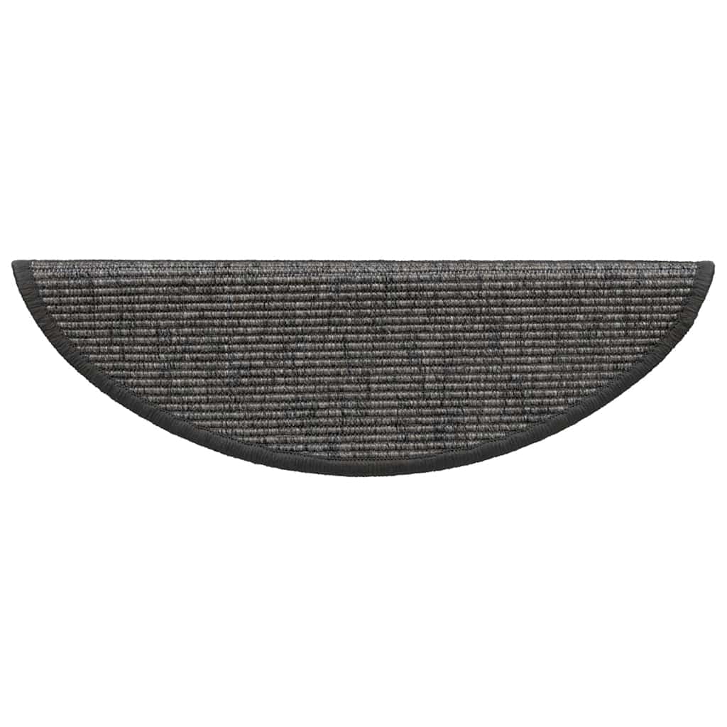 Tappeti Adesivi per Scale 15 pz 56x17x3 cm Beige e Grigio