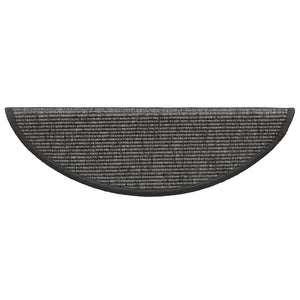 Tappeti Adesivi per Scale 15 pz 56x17x3 cm Beige e Grigio