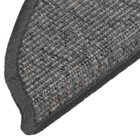 Tappeti Adesivi per Scale 15 pz 56x17x3 cm Beige e Grigio