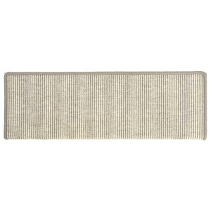 Tappetini Autoadesivi per Scale 15 pz Argento 65x21x4 cm