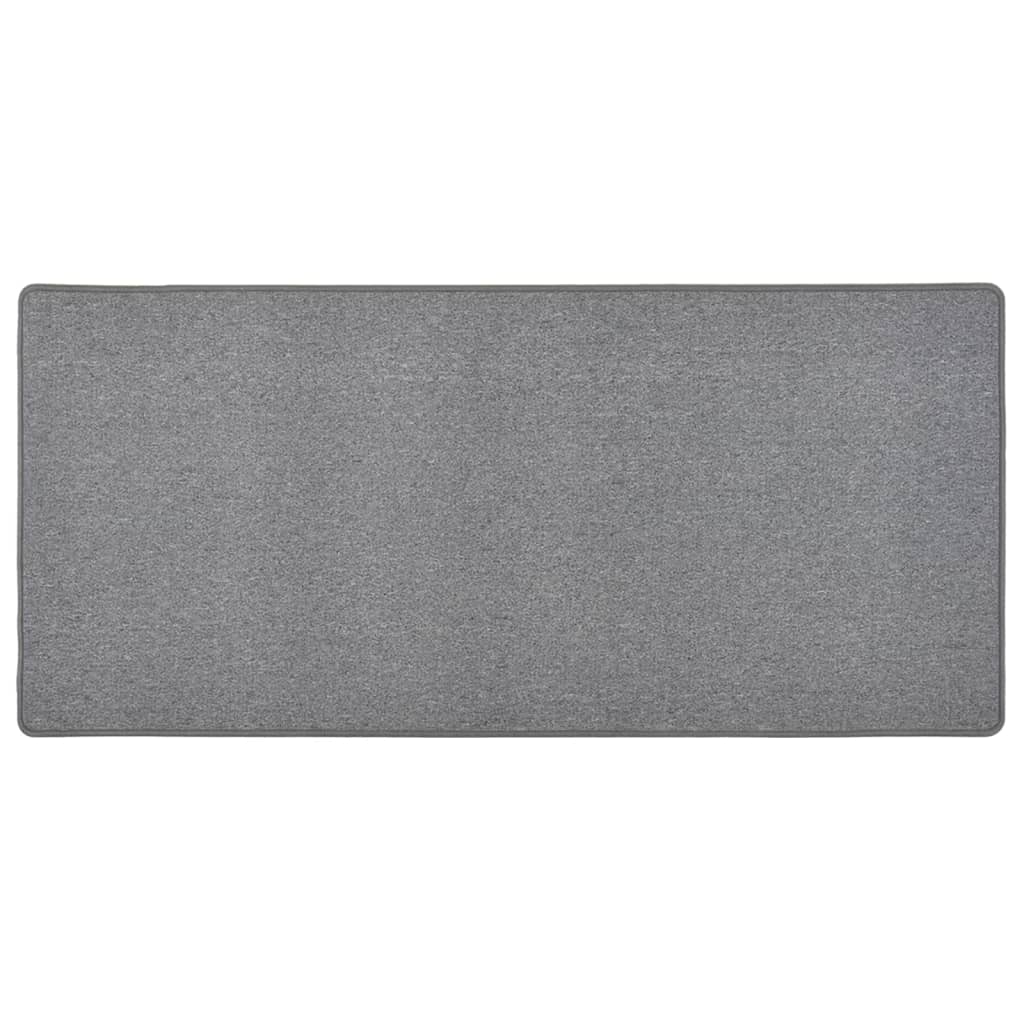 Tappeto Corsia Grigio Scuro 50x100 cm