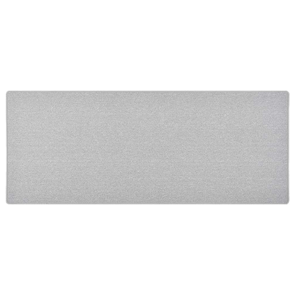 Tappeto Corsia Grigio Chiaro 80x200 cm