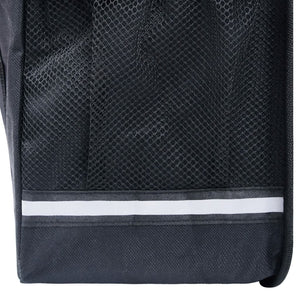 Borsa Doppia Bicicletta Impermeabile per Portapacchi 35 L Nero 93250