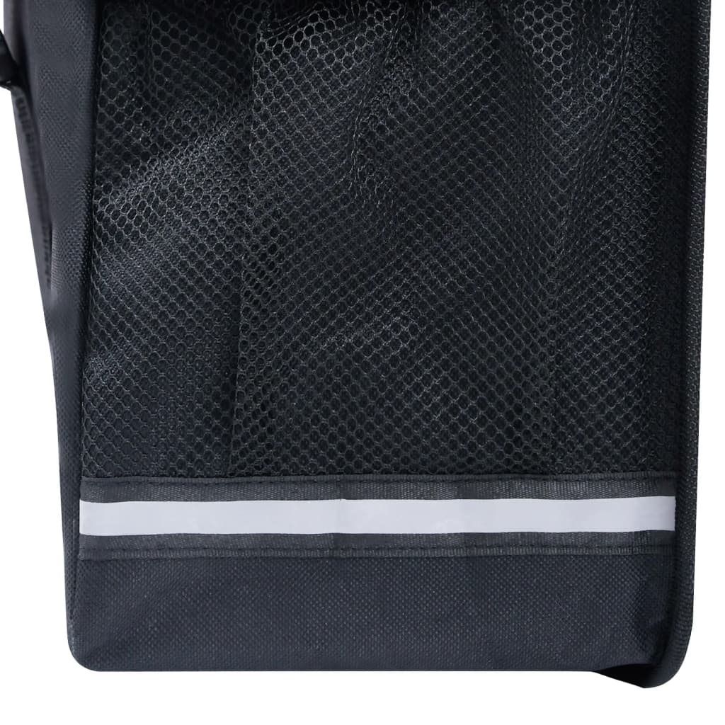 Borsa Doppia Bicicletta Impermeabile per Portapacchi 35 L Nero 93251