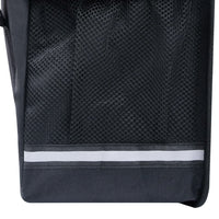 Borsa Doppia Bicicletta Impermeabile per Portapacchi 35 L Nero 93251