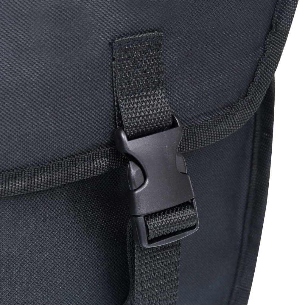 Borsa Singola Bicicletta Impermeabile per Portapacchi 21 L Nero 93253