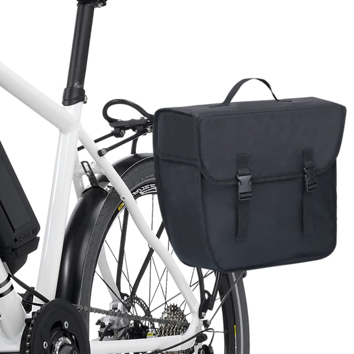 Borsa Singola Bicicletta Impermeabile per Portapacchi 21 L Nero 93253