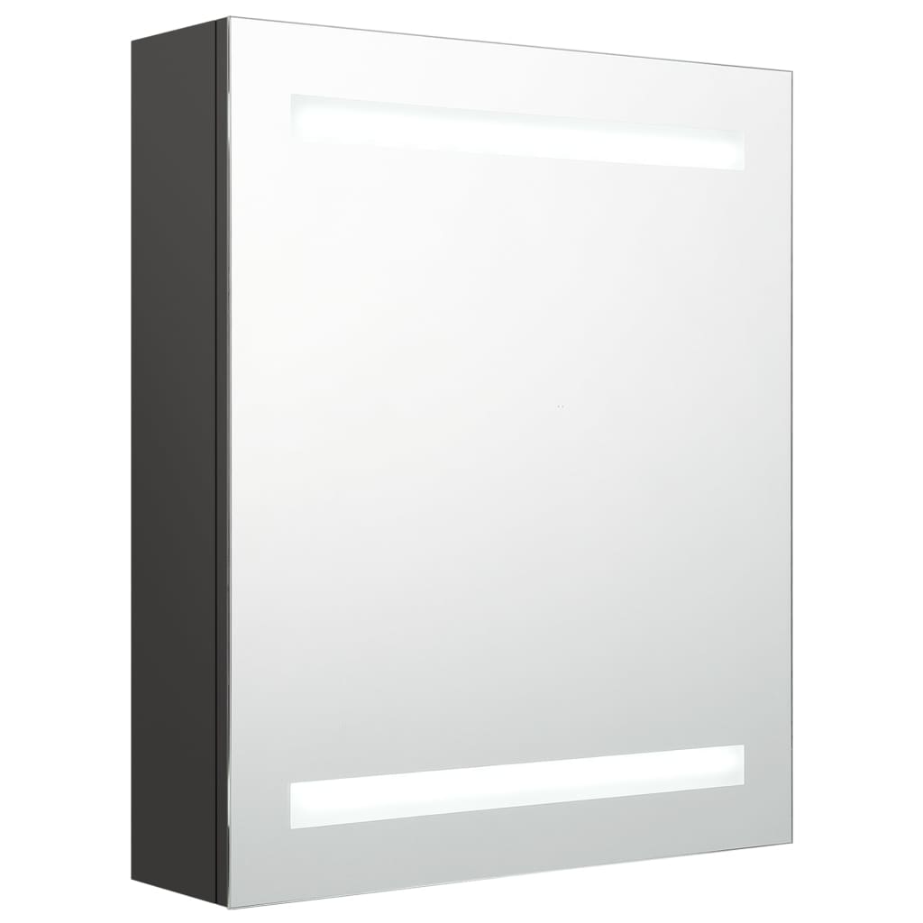 Mobile bagno specchio LED 50 x 14 x 60 cm antracite 02_0006578